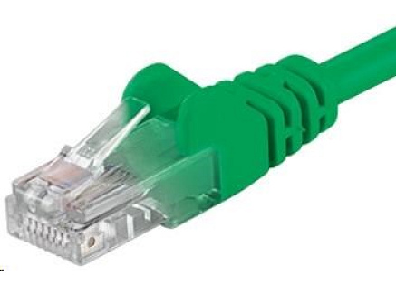 PremiumCord Patch kabel UTP RJ45-RJ45 CAT6 2m zelená PremiumCord Patch kabel UTP RJ45-RJ45 CAT6 2m zelená