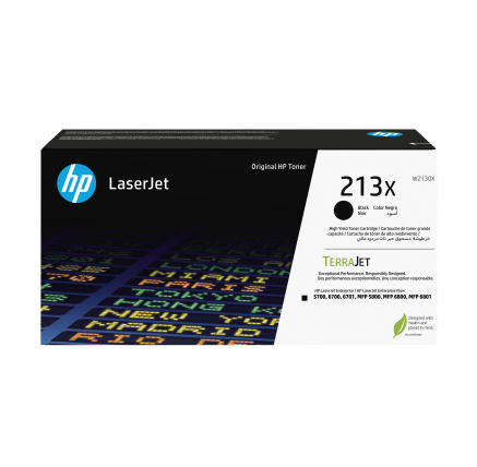 HP 213X Blk Original LaserJet Toner Crtg (9,000 pages) HP 213X Blk Original LaserJet Toner Crtg (9,000 pages)