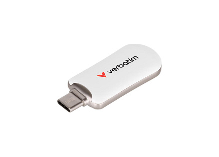 VERBATIM Flash Disk 512GB Plectra USB-C 3.0, bílá VERBATIM Flash Disk 512GB Plectra USB-C 3.0, bílá