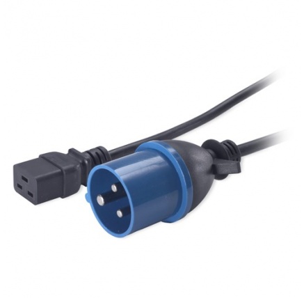 APC Power Cord C19 naar IEC309 16A, 2.5m APC Power Cord C19 naar IEC309 16A, 2.5m