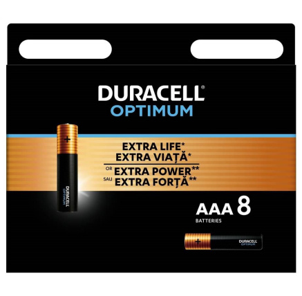 Duracell OPTIMUM AAA 2400 K8 8pack Duracell OPTIMUM AAA 2400 K8 8pack