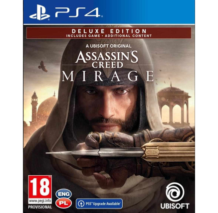 PS4 hra Assassin's Creed Mirage Deluxe Edition PS4 hra Assassin's Creed Mirage Deluxe Edition