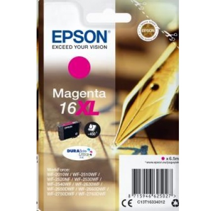 EPSON ink bar Singlepack "Pero" Magenta 16XL DURABrite Ultra Ink