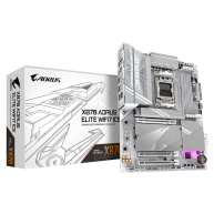 GIGABYTE MB Sc AM5 X870 A ELITE WF7 ICE, AMD X870, 4xDDR5, 2xHDMI, 2xUSB4, WiFi
