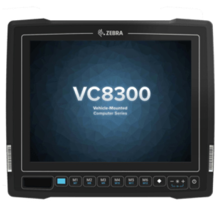 Zebra VC8300, USB, RS-232, BT, Wi-Fi, QWERTY, Android