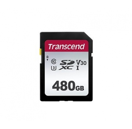 TRANSCEND SDXC karta 512GB 300S, UHS-I U3 V30 (R:100/W:85 MB/s)