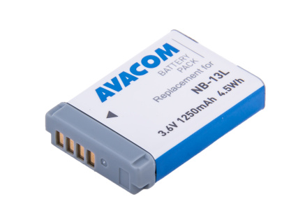 AVACOM Canon NB-13L Li-Ion 3.6V 1250mAh 4.5Wh