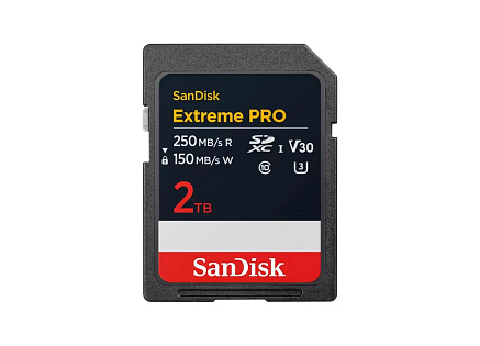 SanDisk SDXC karta 2TB Extreme PRO (250 MB/s Class 10, UHS-I U3 V30)