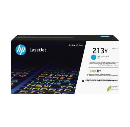 HP 213Y Cyn Original LaserJet Toner Crtg (12,000 pages) HP 213Y Cyn Original LaserJet Toner Crtg (12,000 pages)