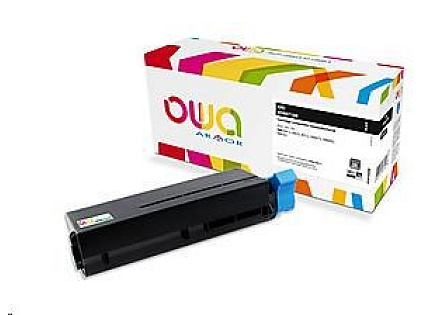 OWA Armor toner pro OKI Laserjet B 412, 432, 512, MB 472, 492 dn, 562, 7000 stran, 45807106, černá/black OWA Armor toner pro OKI Laserjet B 412, 432, 512, MB 472, 492 dn, 562, 7000 stran, 45807106, černá/black