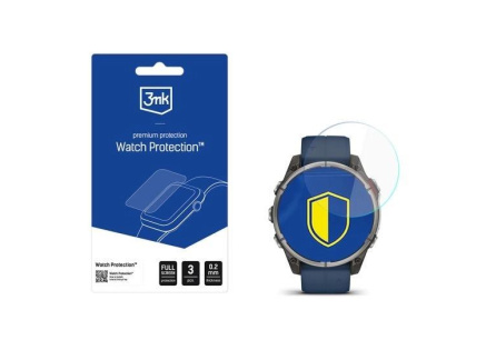 3mk hybridní sklo Watch Protection FlexibleGlass pro Garmin quatix 8 – 51mm