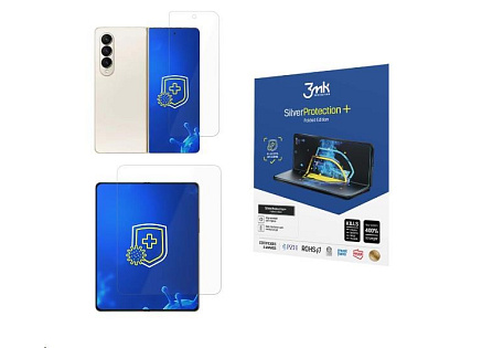 3mk ochranná folie SilverProtection+ Folded Edition pro Samsung Galaxy Z Fold4 (vnější + vnitřní)