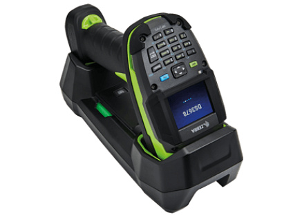 Zebra DS3678, forklift kit, BT, 2D, XR, SE58, FIPS, multi-IF, kit (USB), black, green