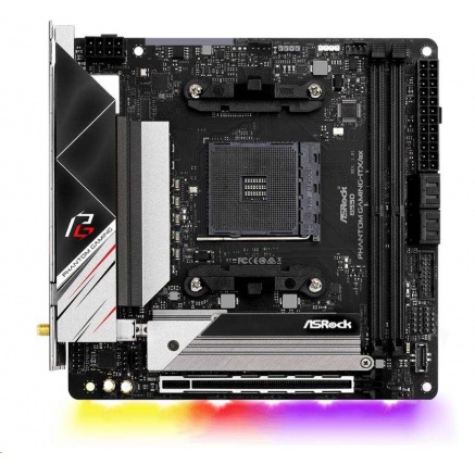 ASRock MB Sc AM4 B550 PHANTOM GAMING-ITX/AX, AMD B550, 2xDDR4, HDMI ASRock MB Sc AM4 B550 PHANTOM GAMING-ITX/AX, AMD B550, 2xDDR4, HDMI
