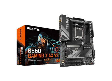 GIGABYTE MB Sc AM5 B650 GAMING X AX V2, AMD B650, 4xDDR5, 1xDP, 1xHDMI, WiFi