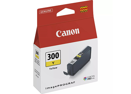 Canon CARTRIDGE PFI-300 Y žlutá pro imagePROGRAF PRO-300