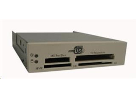 EUROCASE Card reader 33in1-3,5" White