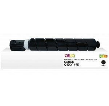 OWA Armor toner pro CANON iR ADVANCE C33xx, 36000 stran, C-EXV49 K, černý/black OWA Armor toner pro CANON iR ADVANCE C33xx, 36000 stran, C-EXV49 K, černý/black