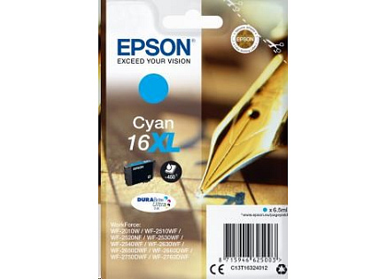 EPSON ink bar Singlepack "Pero" Cyan 16XL DURABrite Ultra Ink
