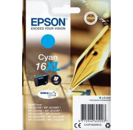 EPSON ink bar Singlepack "Pero" Cyan 16XL DURABrite Ultra Ink