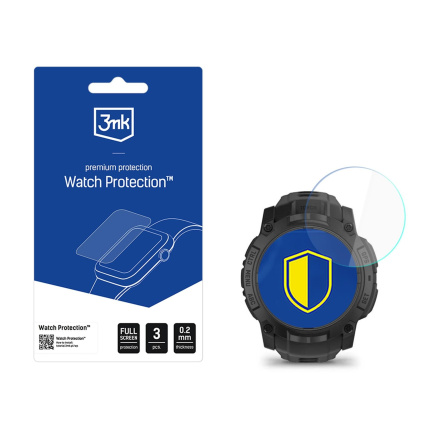 3mk hybridní sklo Watch Protection FlexibleGlass pro Garmin Instinct 3 Tactical Edition 50mm 3mk hybridní sklo Watch Protection FlexibleGlass pro Garmin Instinct 3 Tactical Edition 50mm