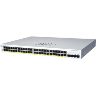 Cisco switch CBS220-48FP-4X (48xGbE,4xSFP+,48xPoE+,740W) - REFRESH
