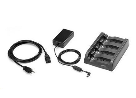 Zebra baterie charging station, 4 slots