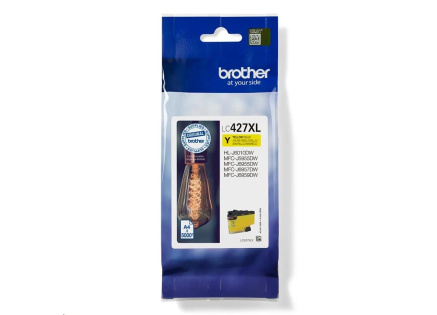 BROTHER INK LC-427XLY - cca 5000 stran, pro MFC-5955 6955 6957 6959 J6010