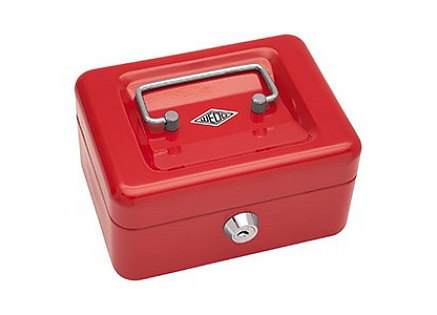 Přenosná pokladna WEDO 152, červená