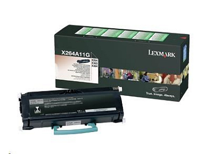 LEXMARK černý toner pro X264, X363, X364 (3 500 stran)