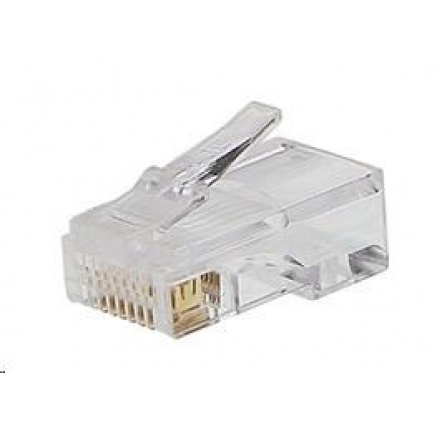 PREMIUMCORD Konektor RJ45 8pinů - na drát, balení 50ks v sáčku PREMIUMCORD Konektor RJ45 8pinů - na drát, balení 50ks v sáčku