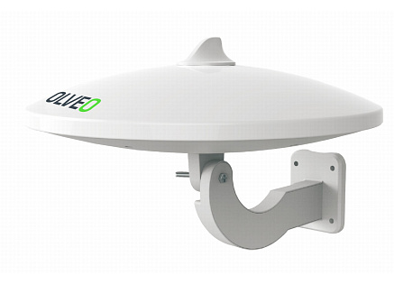 EVOLVEO Jade 1, aktivní venkovní anténa FM/DAB+/DVB-T2, filtr LTE,4G,5G