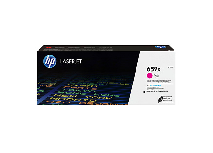 HP 659X  High Yield Magenta Original LaserJet Toner Cartridge (29,000 pages)
