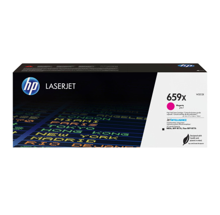 HP 659X High Yield Magenta Original LaserJet Toner Cartridge (29,000 pages) HP 659X High Yield Magenta Original LaserJet Toner Cartridge (29,000 pages)