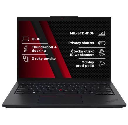 LENOVO NTB ThinkPad L14 AMD G6 - Ryzen5 PRO 215,14" WUXGA,16GB,512SSD,5MP+IRcam,W11P LENOVO NTB ThinkPad L14 AMD G6 - Ryzen5 PRO 215,14" WUXGA,16GB,512SSD,5MP+IRcam,W11P