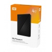 WD My Passport Portable 4TB, Externí HDD, USB 3.0, černá