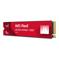 WD RED SSD NVMe 1TB PCIe SN700 Powered by SanDisk, Geb3 8GB/s, (R:3430/W:3000 MB/s) TBW 2000
