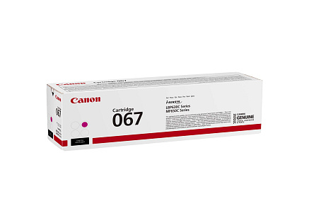 Canon TONER 067 purpurová pro i-SENSYS LBP631Cw, LBP633Cdwa, MF651Cw, MF655Cdw, MF657Cdw (1250 str.)