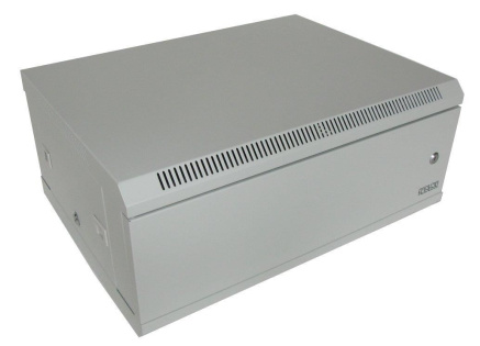 XtendLan 19" nástěnný rozvaděč 4U 600x450, nosnost 60 kg, plné dveře, svařovaný, šedý XtendLan 19" nástěnný rozvaděč 4U 600x450, nosnost 60 kg, plné dveře, svařovaný, šedý