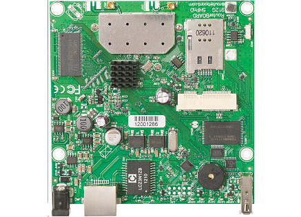 MikroTik RouterBOARD RB912UAG-5HPnD, 600MHz CPU, 64MB RAM, 1x LAN, integr. 5GHz Wi-Fi, vč. L4 licence