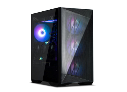 ZALMAN case Z9 Iceberg MS, Mid Tower, ATX, 1xUSB-C, 2xUSB 3.0, 2xUSB 2.0, 4x ARGB 120mm Fan, černá