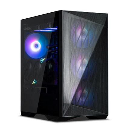 ZALMAN case Z9 Iceberg MS, Mid Tower, ATX, 1xUSB-C, 2xUSB 3.0, 2xUSB 2.0, 4x ARGB 120mm Fan, černá