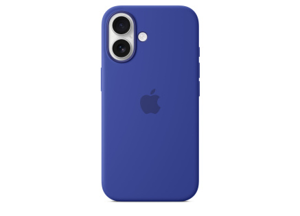 APPLE iPhone 16 Silicone Case with MagSafe - Ultramarine APPLE iPhone 16 Silicone Case with MagSafe - Ultramarine