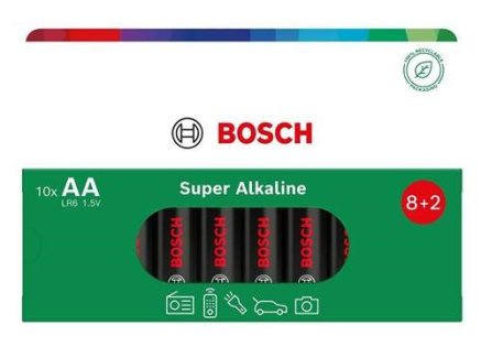 Bosch LR6SA10B/00 Super Alkaline (Blistr 10 ks)