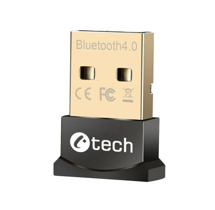 C-TECH Bluetooth adaptér BTD-02, v4.0, USB mini dongle