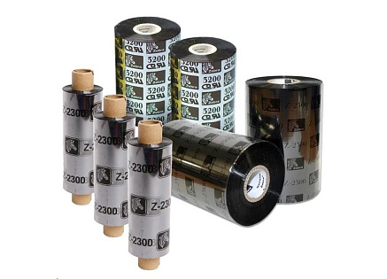 Zebra ZipShip 1600, thermal transfer ribbon, wax, 156mm
