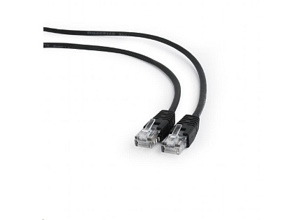 GEMBIRD kabel patchcord Cat5e UTP 0,25m, černý GEMBIRD kabel patchcord Cat5e UTP 0,25m, černý
