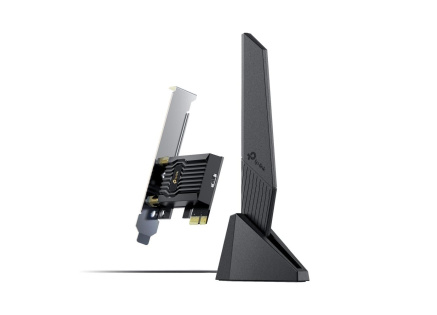 TP-Link Archer TXE73E WiFi6E PCIe adapter (AXE5400,2,4GHz/5GHz/6GHz,Bluetooth5.3)