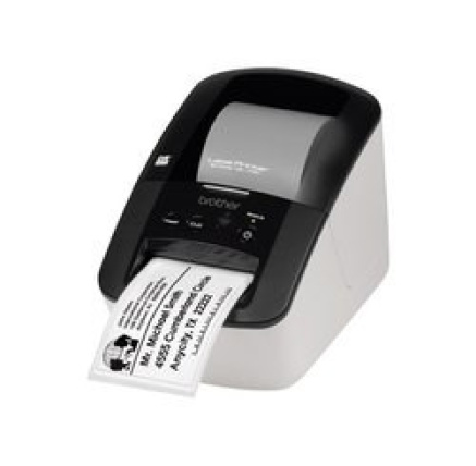 BAZAR - BROTHER tiskárna štítků QL-700 - 62mm, termotisk, USB, Profesionální Tiskárna Štítků - poškozený obal