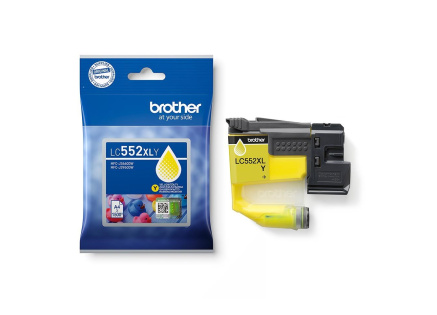 BROTHER INK LC-552XLY - yellow - cca 1500stran, pro MFC-J3660 MFC-J3960 BROTHER INK LC-552XLY - yellow - cca 1500stran, pro MFC-J3660 MFC-J3960
